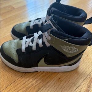 Nike Kids Air Jordan Sneakers - Black and Olive